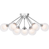 Quoizel PCSB1722C Platinum Collection Spellbound Contemporary Polished Chrome Overhead Light Fixture
