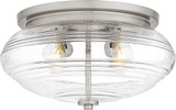 Quoizel QFL6773BN Modern Brushed Nickel Flush Mount Light Fixture