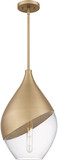 Quoizel QMP6797BGD Modern Bronze Gold Mini Hanging Lamp