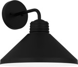 Quoizel REN8414MBK Rencher Contemporary Matte Black 13" Outdoor Wall Sconce