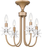 Quoizel REY1716BGD Remy Modern Bronze Gold Flush Mount Lighting
