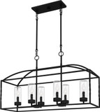 Quoizel THA636EK Thatcher Contemporary Earth Black Island Lighting