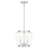 Quoizel TPY1512PK Tapley Modern Polished Nickel Pendant Light