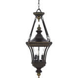 Quoizel DE1490IB Devon hanging outdoor light fixture in imperial bronze