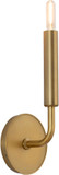Robert Abbey 1407 Mavisten Edition Carbonia Contemporary Mavisten Brass Duex Wall Sconce
