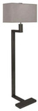Robert Abbey 148G Doughnut Contemporary Deep Patina Bronze Floor Lighting