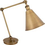 Robert Abbey 2419 Alloy Retro Warm Brass Table Lighting