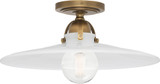 Robert Abbey 614 Rico Espinet Arial Modern Warm Brass Flush Mount Lighting Fixture