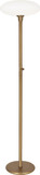 Robert Abbey B2045 Rico Espinet Ovo Contemporary Aged Brass Torchiere Light