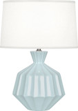 Robert Abbey BB989 Orion Baby Blue Glazed Ceramic 17.625" Table Light