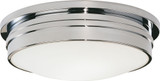 Robert Abbey C1317 Roderick Modern Polished Chrome 16" Overhead Lighting