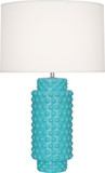 Robert Abbey EB800 Dolly Egg Blue Glazed Textured Ceramic 28" Table Lamp