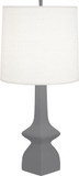 Robert Abbey MCR10 Jasmine Contemporary Matte Ash Glazed Ceramic Table Lamp Lighting