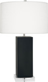 Robert Abbey MOS95 Harvey Modern Cobalt Glazed Ceramic Table Lamp Lighting
