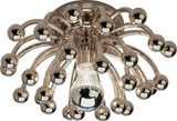 Robert Abbey S1305 Anemone Contemporary Polished Nickel Ceiling Lighting