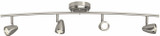 Generation Lighting 2637204S-962 Talida Modern Brushed Nickel LED Ceiling Light Fixture