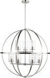 Generation Lighting Lighting 3124679-962 Alturas Brushed Nickel 32.5" Pendant Lighting