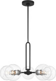 Visual Comfort Studio 3155705EN7-112 Codyn Contemporary Midnight Black 26" Chandelier Light