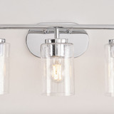 Generation Lighting Lighting 41172-05 Oslo Chrome 3-Light Bathroom Lighting
