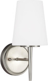 Generation Lighting 4140401-962 Driscoll Modern Brushed Nickel Wall Lighting