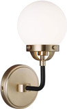 Visual Comfort Studio 4187901-848 Cafe Satin Brass Wall Lighting