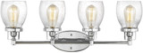 Generation Lighting 4414504-05 Belton Modern Chrome 4-Light Bath Lighting Fixture