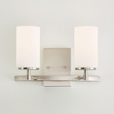 Generation Lighting 4424602-962 Alturas Modern Brushed Nickel 3-Light Bath Light Fixture