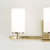 Generation Lighting 4424603-848 Alturas Contemporary Satin Brass 3-Light Bath Lighting Fixture
