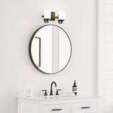 Generation Lighting 4430702-710 Kemal Burnt Sienna 2-Light Bathroom Vanity Light Fixture
