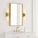 Visual Comfort Studio 4565002-848 Keaton Satin Brass Lighting Wall Sconce