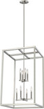 Generation Lighting 5134508-962 Moffet Street Contemporary Brushed Nickel 19" Foyer Light Fixture