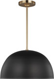 Generation Lighting Lighting 6000501-112 Ivan Midnight Black Drop Lighting