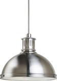 Generation Lighting 65087-962 Pratt Street Metal Modern Brushed Nickel 16" Drop Lighting