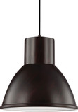 Generation Lighting 6517401-710 Division Street Contemporary Bronze Hanging Light Fixture