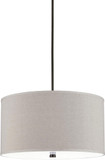 Visual Comfort Studio 65262-710 Dayna Shade Pendants Burnt Sienna Drum Hanging Lamp