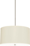 Visual Comfort Studio 65262-962 Dayna Shade Pendants Brushed Nickel Drum Hanging Light
