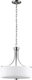 Generation Lighting 6528803-962 Canfield Modern Brushed Nickel Hanging Light Fixture