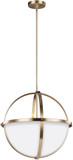 Generation Lighting 6624603-848 Alturas Modern Satin Brass Drop Ceiling Lighting