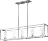 Visual Comfort Studio 6690305-05 Zire Contemporary Chrome Island Light Fixture