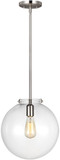 Visual Comfort Studio 6692101-962 Kate Modern Brushed Nickel Mini Hanging Light