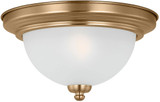 Generation Lighting Lighting 77063-848 Geary Satin Brass 10.5" Ceiling Light