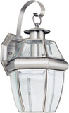 Generation Lighting 8067-965 Lancaster Traditional Antique Brushed Nickel Outdoor Light Sconce
