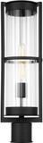 Visual Comfort Studio 8226701EN7-12 Alcona Contemporary Black Outdoor Lamp Post Light