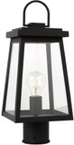 Visual Comfort Studio 8248401-12 Founders Black Outdoor Lighting Post Light