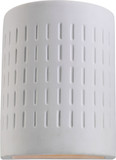 Generation Lighting 83046-714 Paintable Ceramic Sconces Unfinished Ceramic Exterior Wall Sconce Lighting