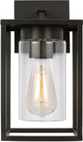 Visual Comfort Studio 8531101EN7-71 Vado Contemporary Antique Bronze Exterior 6" Wall Lamp