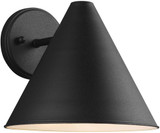 Generation Lighting 8538501-12 Crittenden Modern Black Exterior Sconce Lighting