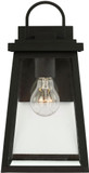 Visual Comfort Studio 8648401-12 Founders Modern Black Exterior Wall Light Sconce