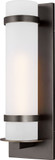 Generation Lighting 8718301EN3-71 Alban Modern Antique Bronze LED Exterior Large Wall Light Sconce