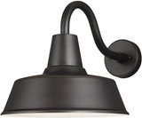 Visual Comfort Studio 8737401-71 Barn Light Modern Antique Bronze Exterior 14" Light Sconce